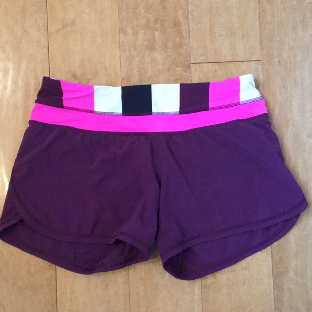 Lululemon Groove Run Shorts Plum